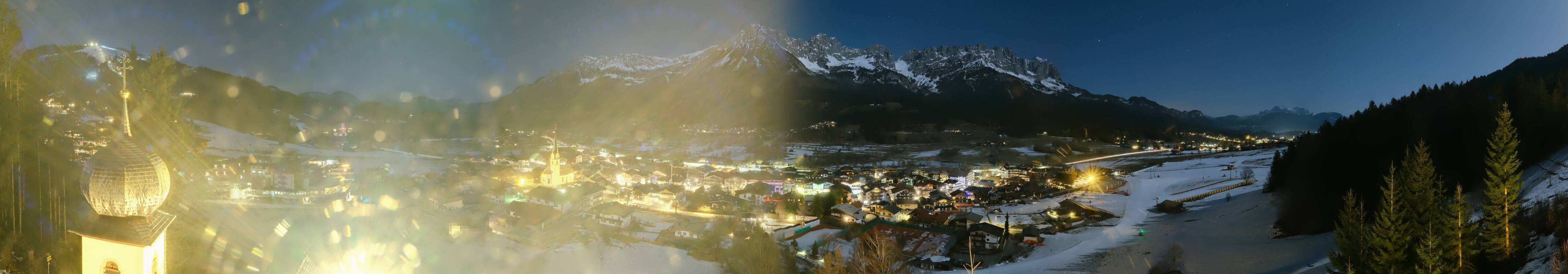 Archiv Foto Webcam Ellmau, Wilder Kaiser