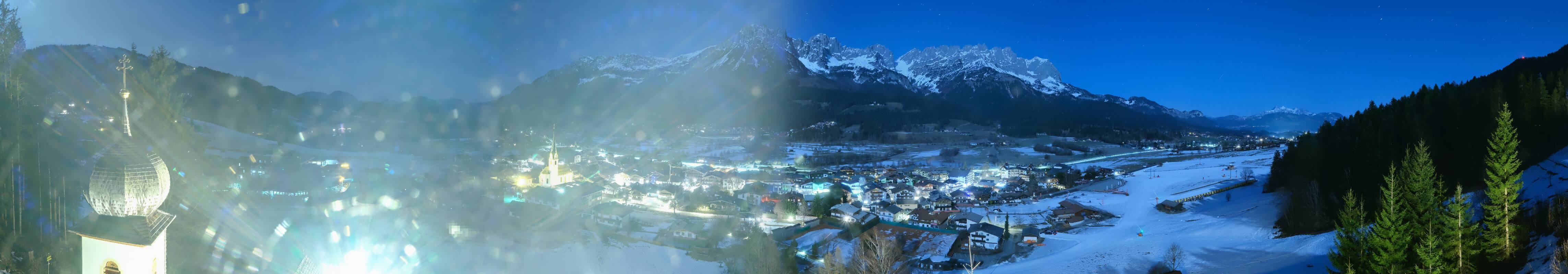 Archiv Foto Webcam Ellmau, Wilder Kaiser