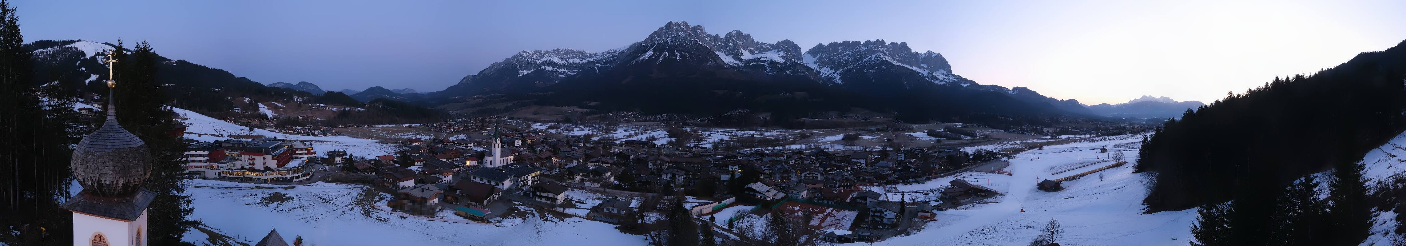 Archiv Foto Webcam Ellmau, Wilder Kaiser