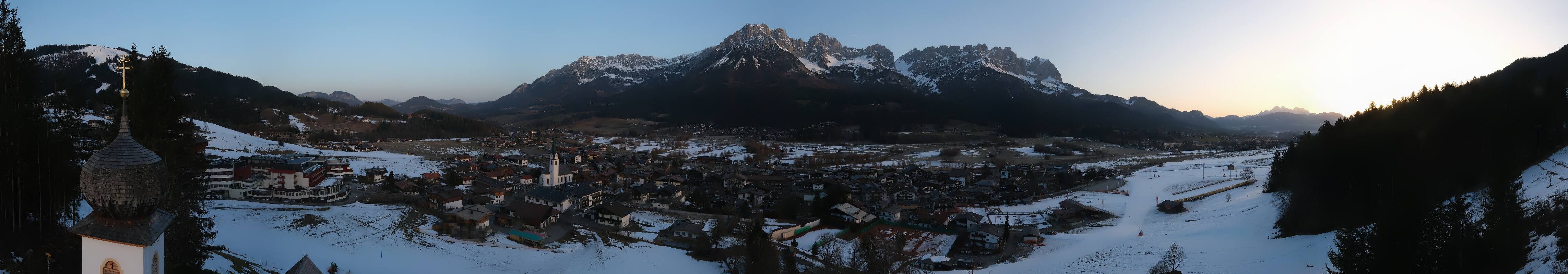 Archiv Foto Webcam Ellmau, Wilder Kaiser