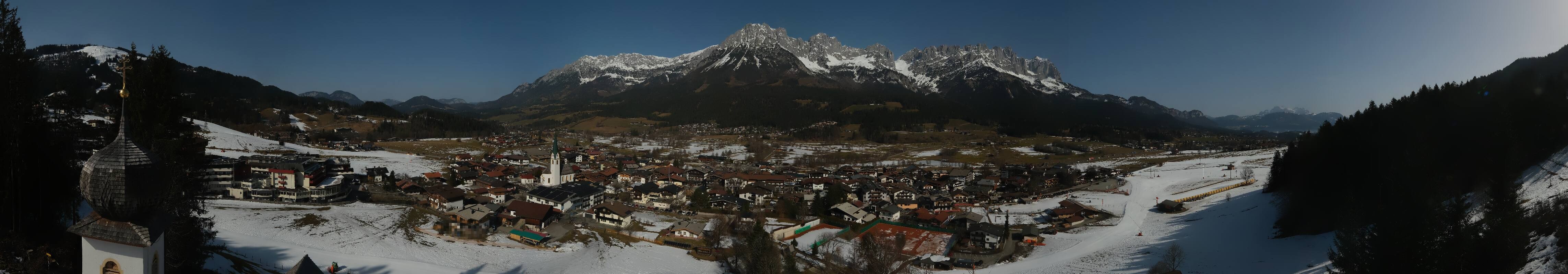 Archiv Foto Webcam Ellmau, Wilder Kaiser