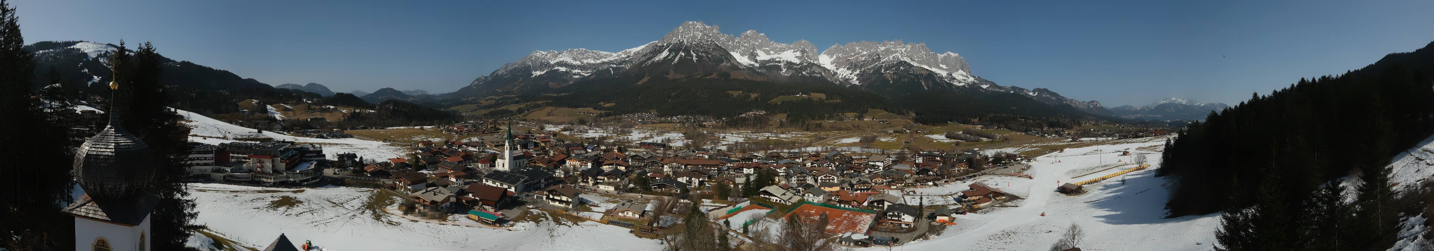 Archiv Foto Webcam Ellmau, Wilder Kaiser