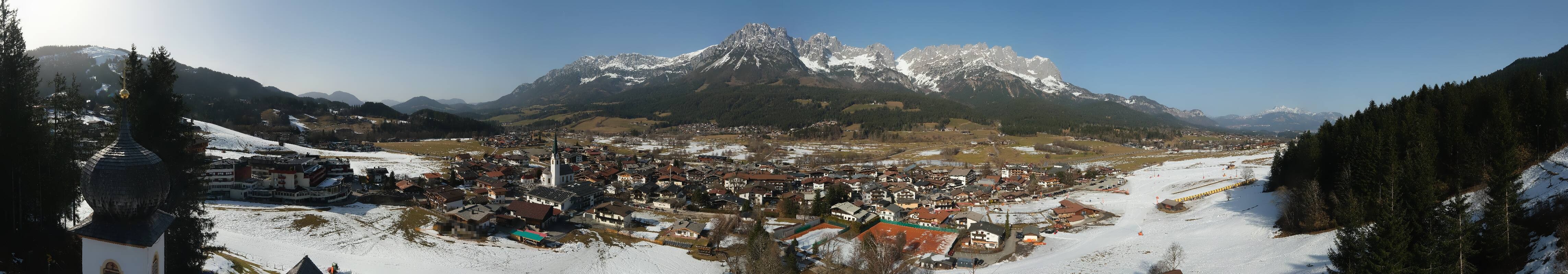 Archiv Foto Webcam Ellmau, Wilder Kaiser