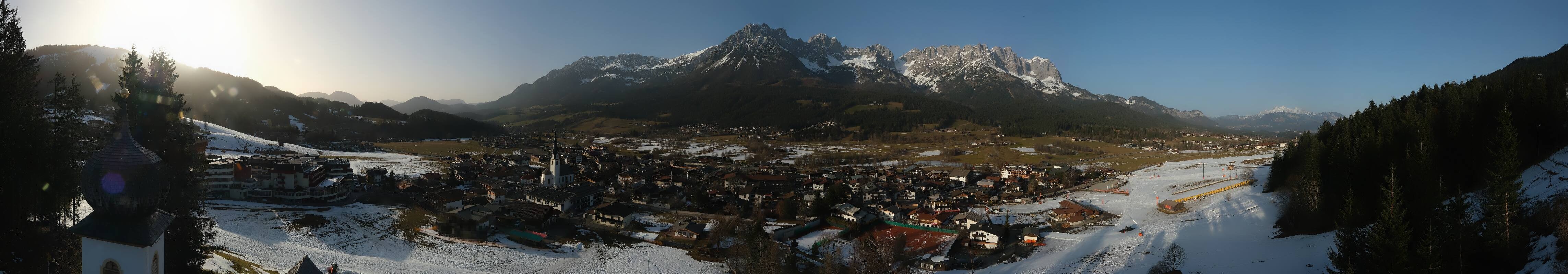 Archiv Foto Webcam Ellmau, Wilder Kaiser