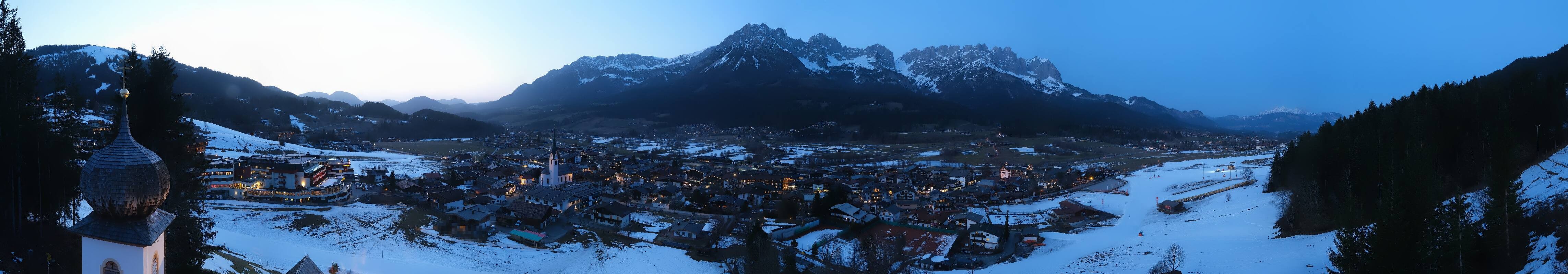 Archiv Foto Webcam Ellmau, Wilder Kaiser