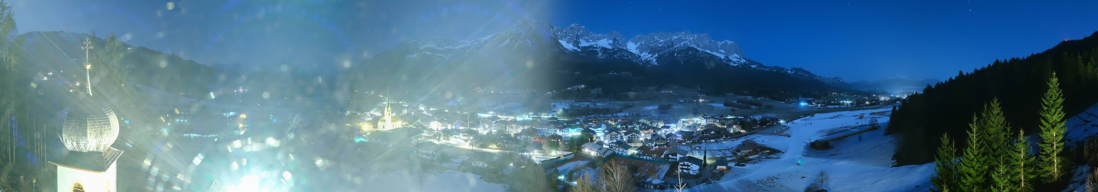 Archiv Foto Webcam Ellmau, Wilder Kaiser