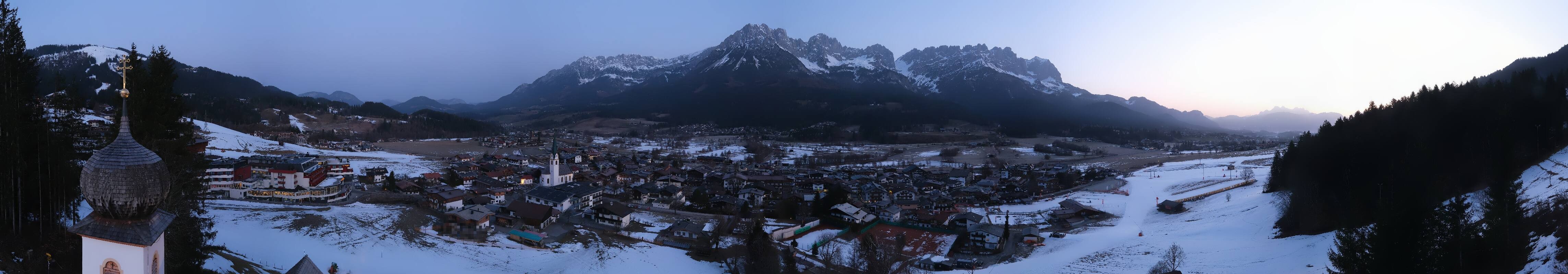 Archiv Foto Webcam Ellmau, Wilder Kaiser