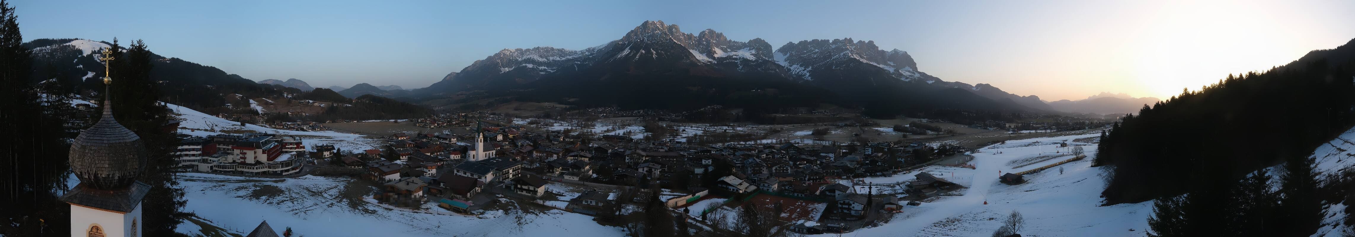 Archiv Foto Webcam Ellmau, Wilder Kaiser