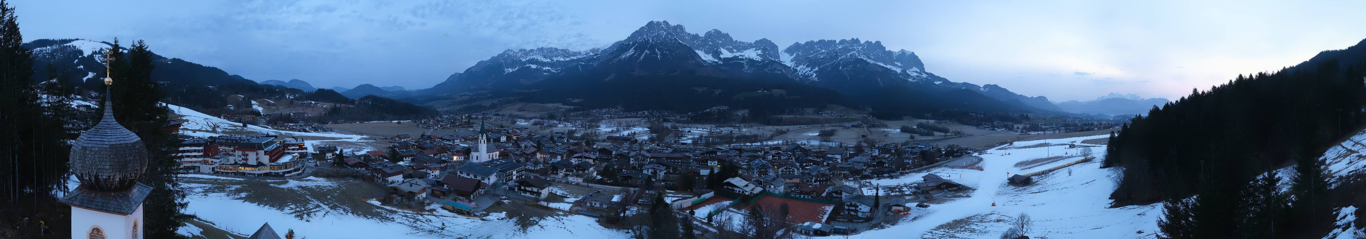 Archiv Foto Webcam Ellmau, Wilder Kaiser