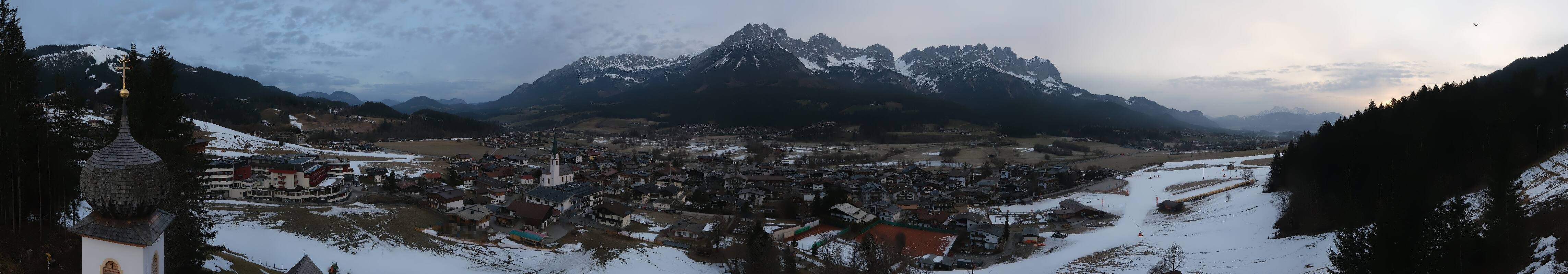 Archiv Foto Webcam Ellmau, Wilder Kaiser