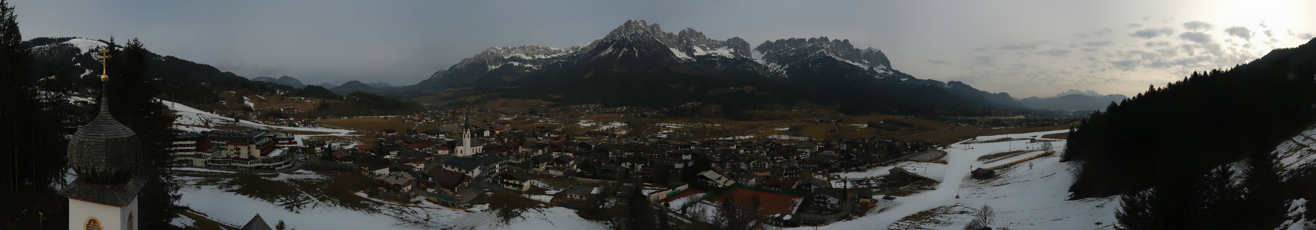 Archiv Foto Webcam Ellmau, Wilder Kaiser