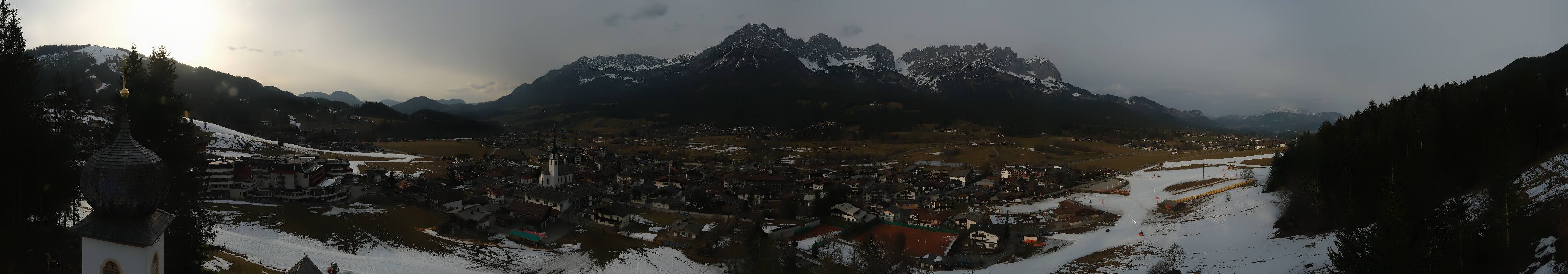 Archiv Foto Webcam Ellmau, Wilder Kaiser