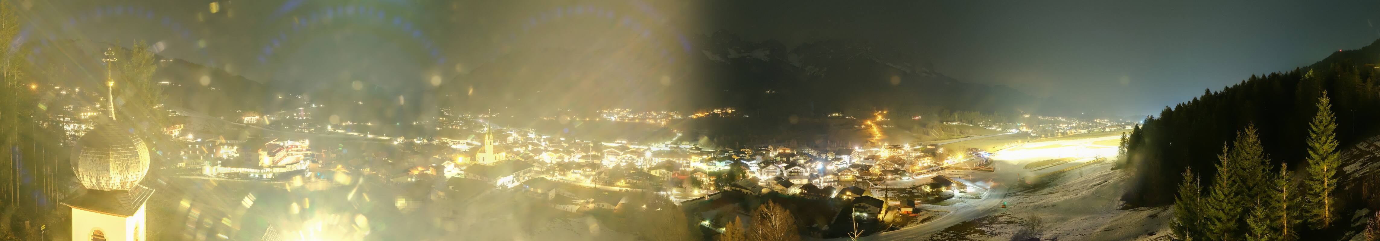 Archived image Webcam Ellmau, mountain range Wilder Kaiser