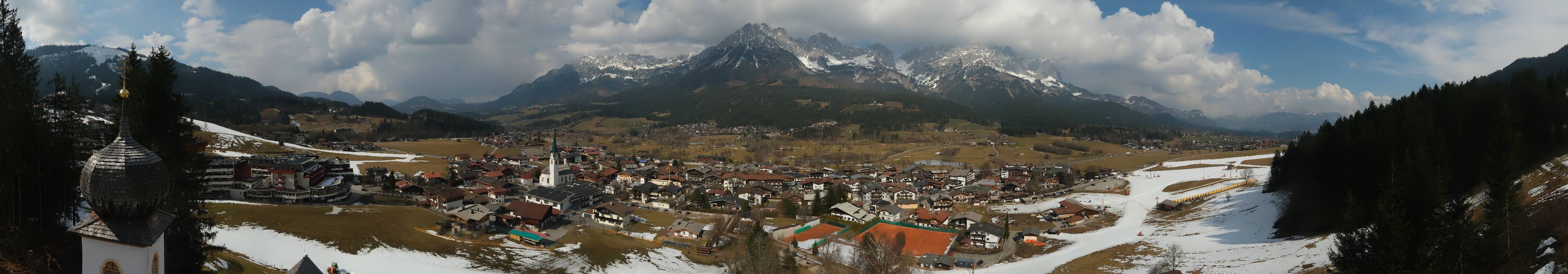 Archiv Foto Webcam Ellmau, Wilder Kaiser