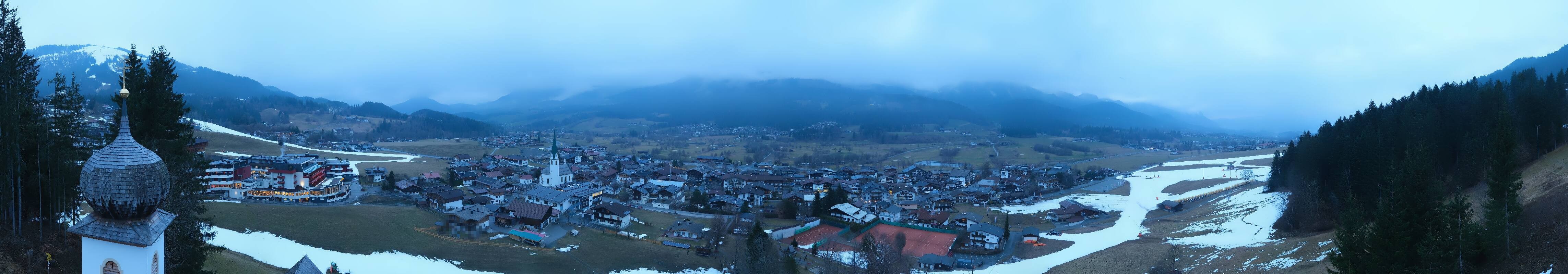 Archiv Foto Webcam Ellmau, Wilder Kaiser