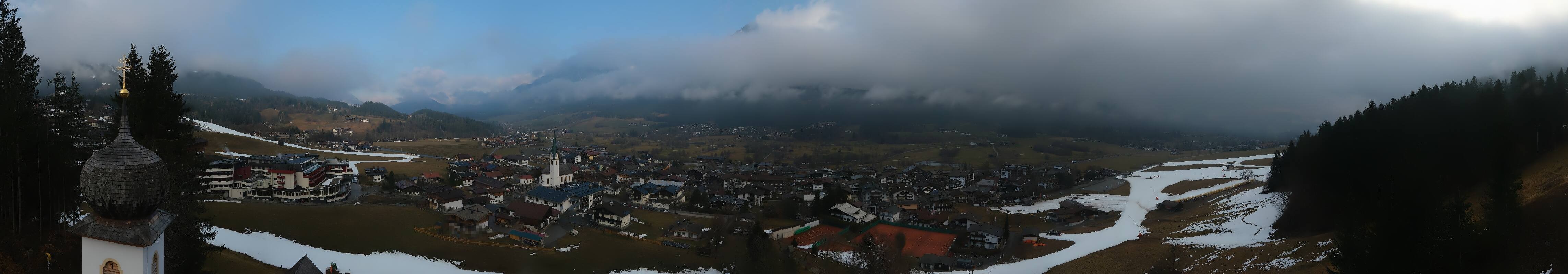 Archiv Foto Webcam Ellmau, Wilder Kaiser