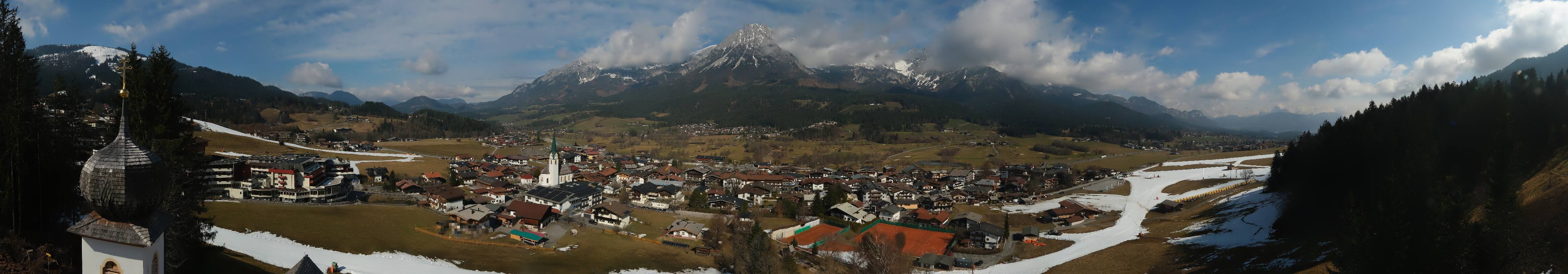 Archiv Foto Webcam Ellmau, Wilder Kaiser