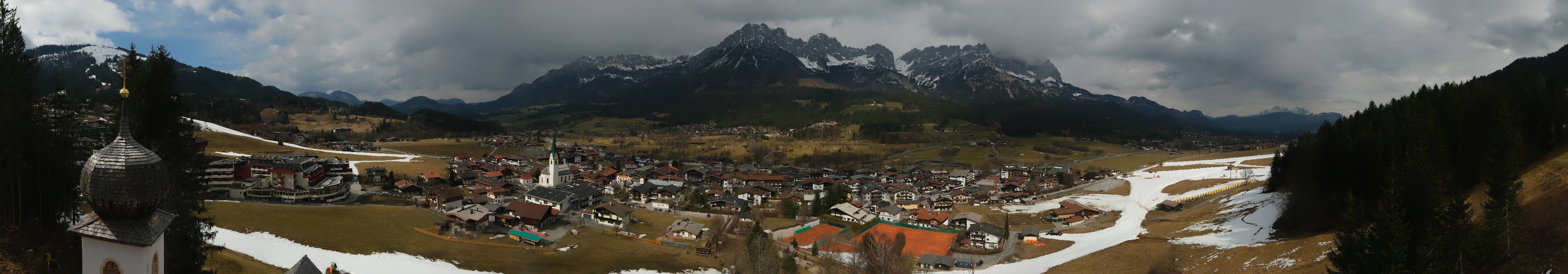 Archiv Foto Webcam Ellmau, Wilder Kaiser