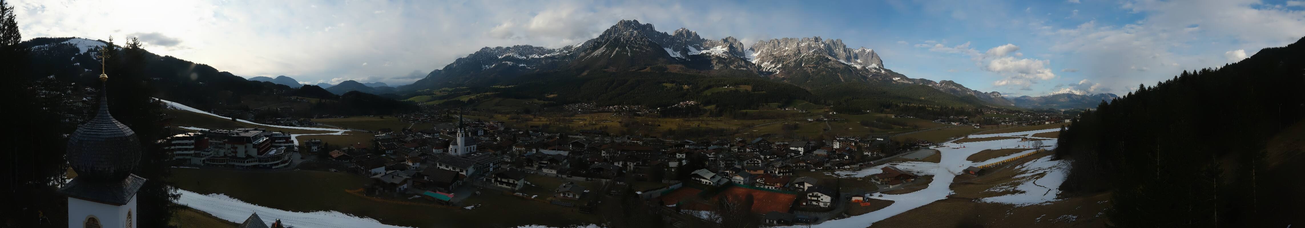 Archiv Foto Webcam Ellmau, Wilder Kaiser