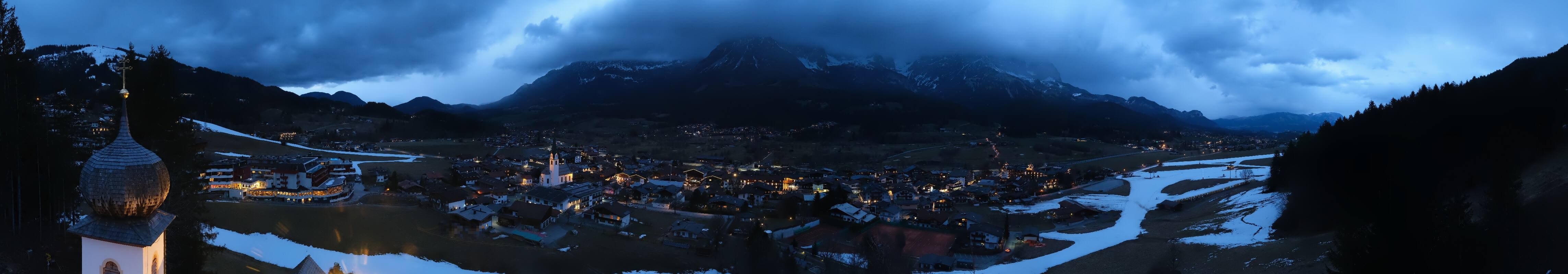 Archiv Foto Webcam Ellmau, Wilder Kaiser
