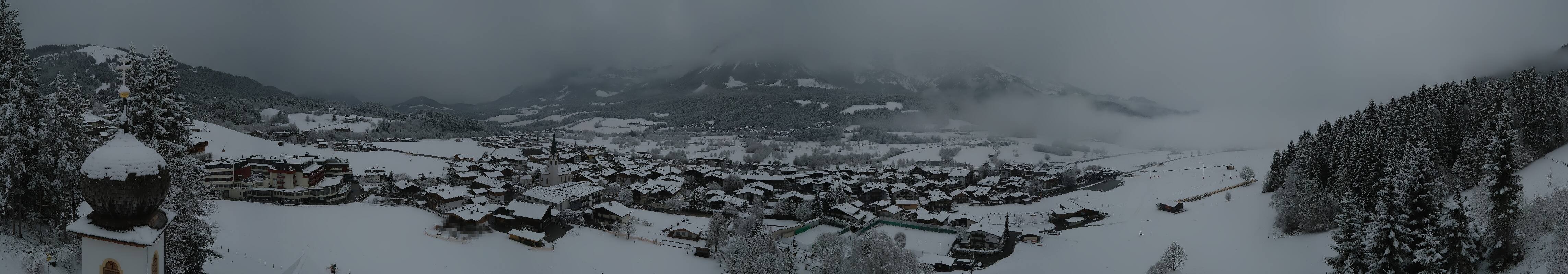 Archiv Foto Webcam Ellmau, Wilder Kaiser