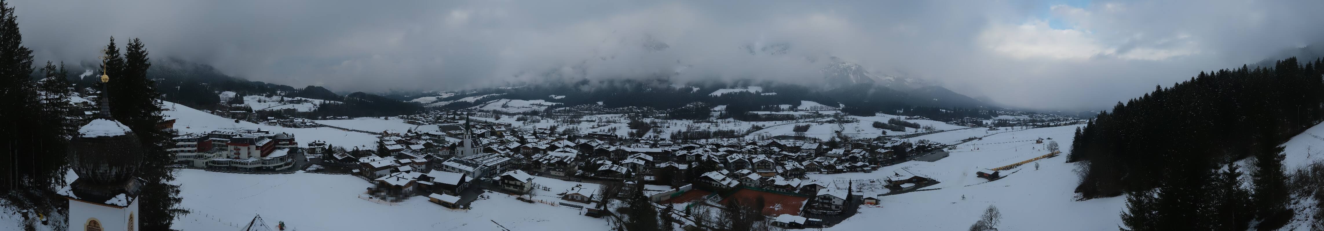 Archiv Foto Webcam Ellmau, Wilder Kaiser