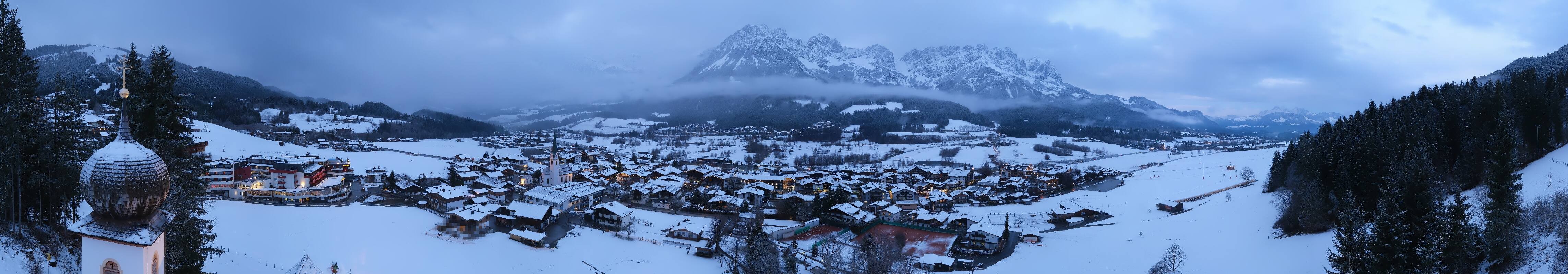 Archiv Foto Webcam Ellmau, Wilder Kaiser