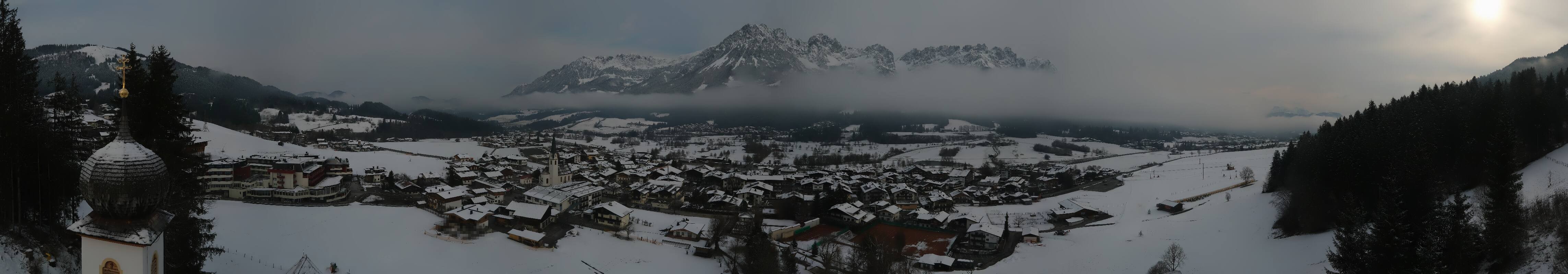 Archiv Foto Webcam Ellmau, Wilder Kaiser