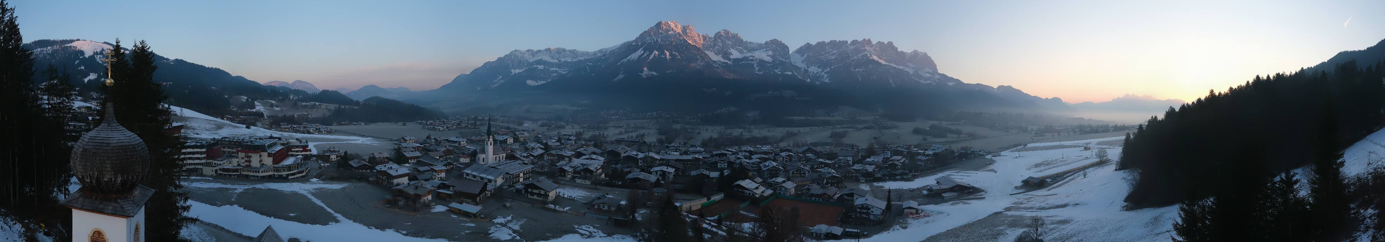 Archiv Foto Webcam Ellmau, Wilder Kaiser