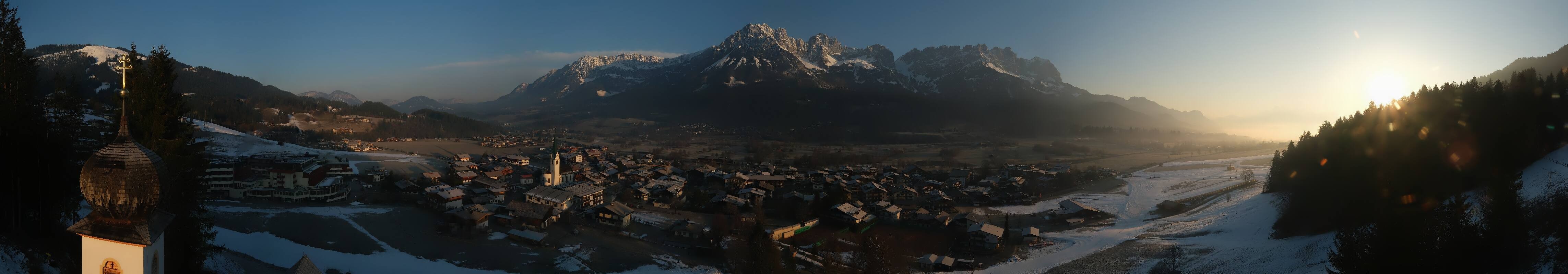 Archiv Foto Webcam Ellmau, Wilder Kaiser