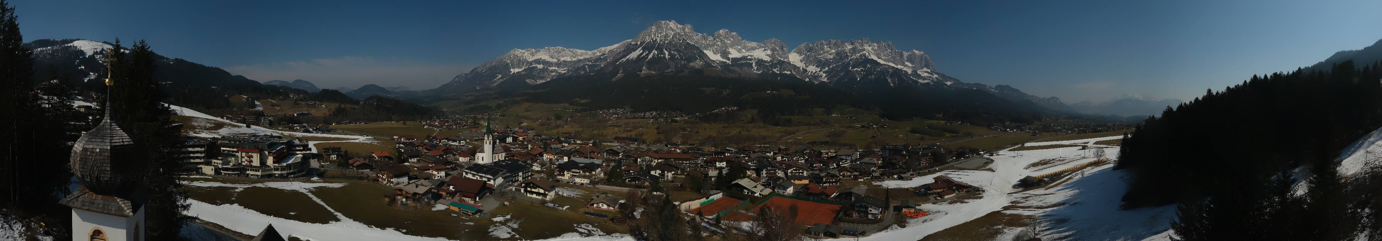 Archiv Foto Webcam Ellmau, Wilder Kaiser