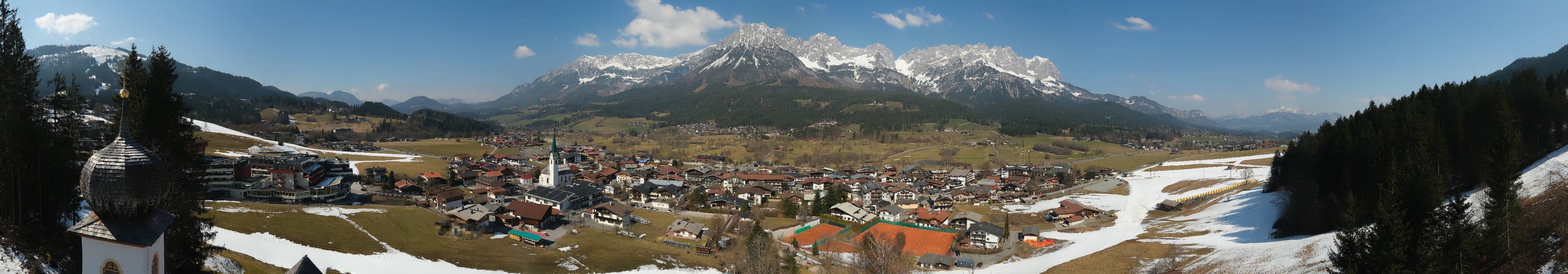 Archiv Foto Webcam Ellmau, Wilder Kaiser