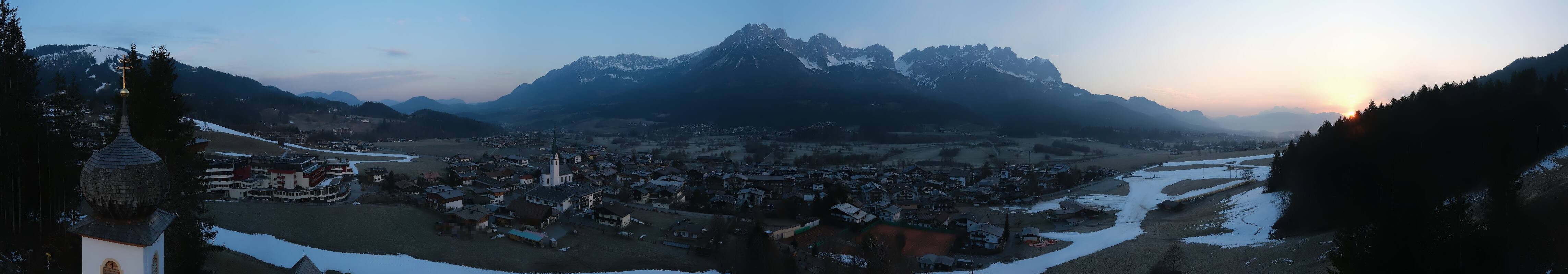 Archiv Foto Webcam Ellmau, Wilder Kaiser