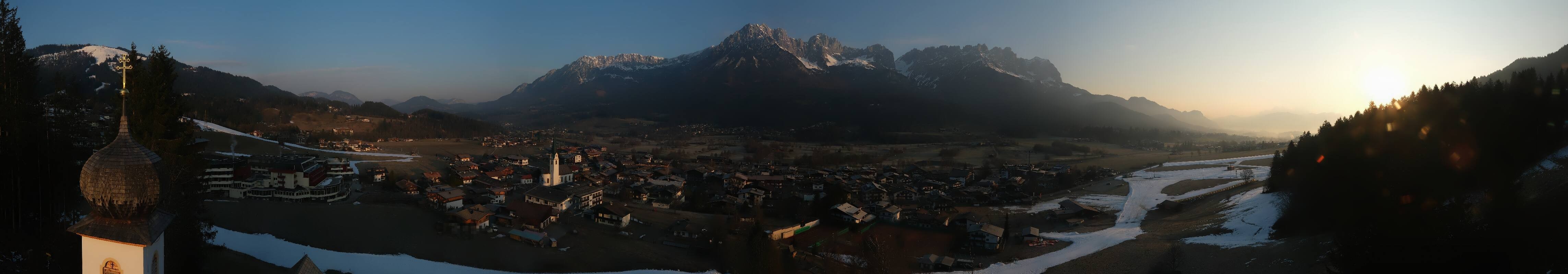 Archiv Foto Webcam Ellmau, Wilder Kaiser