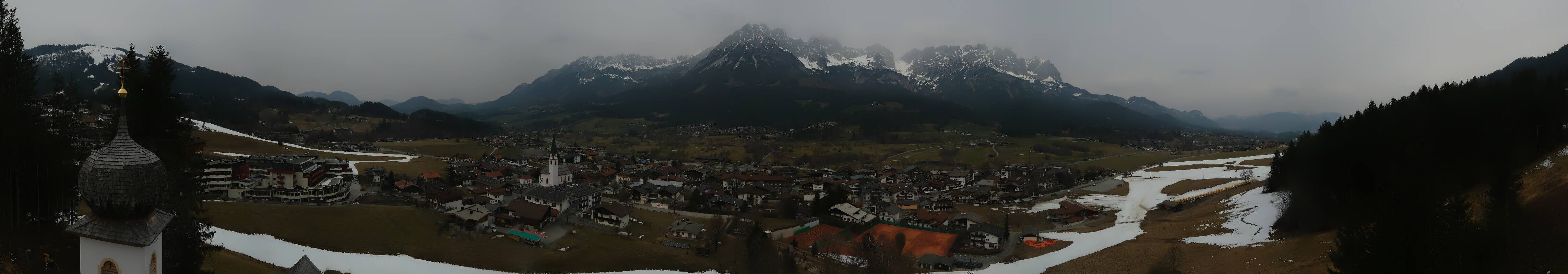 Archiv Foto Webcam Ellmau, Wilder Kaiser