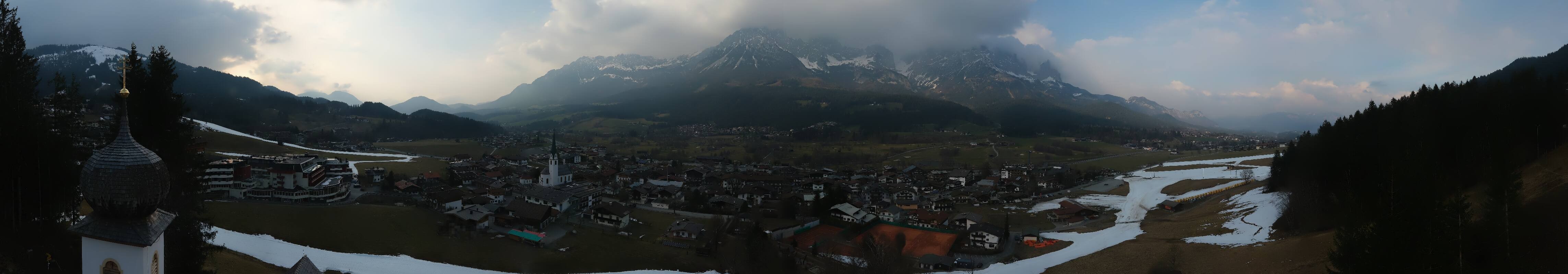 Archiv Foto Webcam Ellmau, Wilder Kaiser