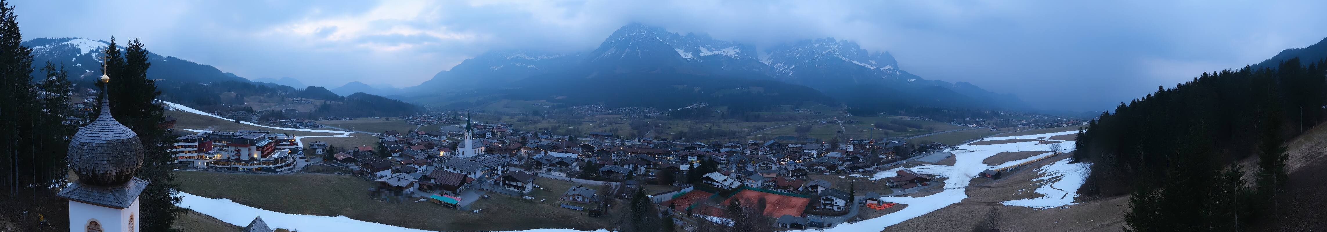 Archiv Foto Webcam Ellmau, Wilder Kaiser