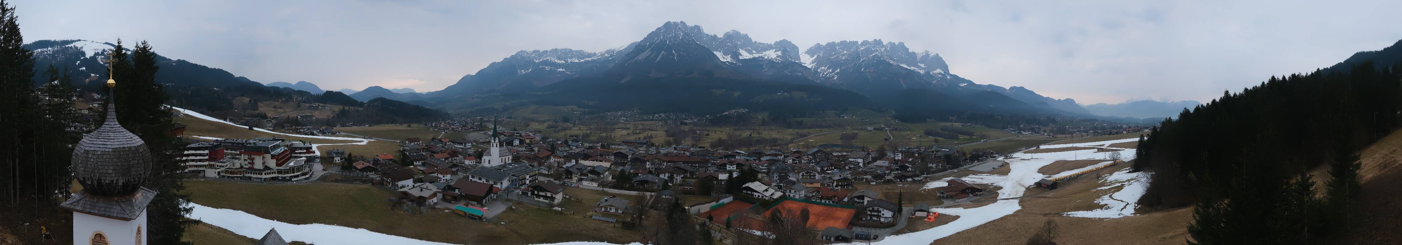 Archiv Foto Webcam Ellmau, Wilder Kaiser