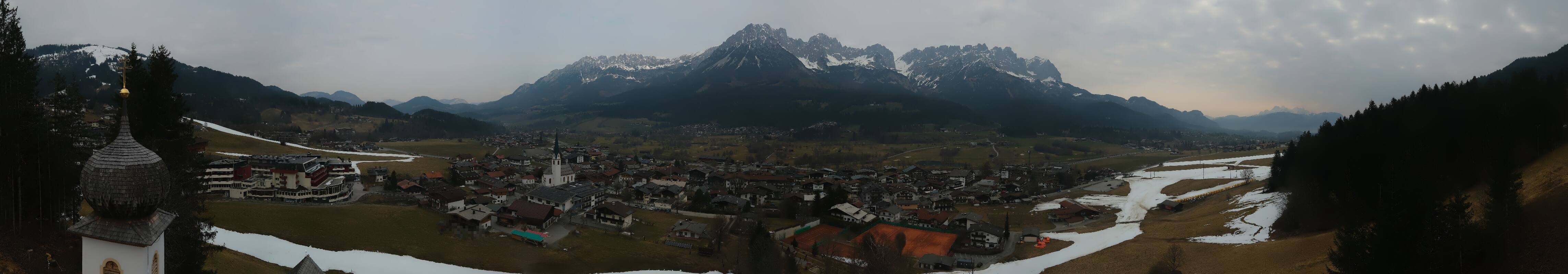 Archiv Foto Webcam Ellmau, Wilder Kaiser