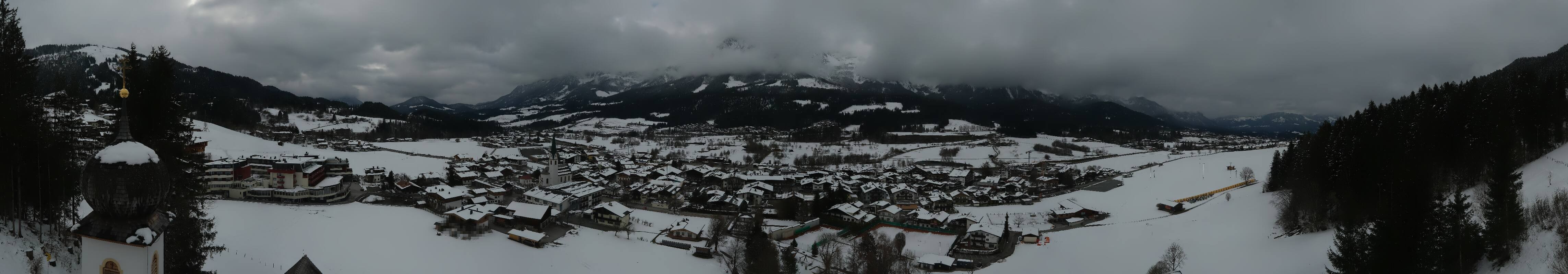 Archiv Foto Webcam Ellmau, Wilder Kaiser