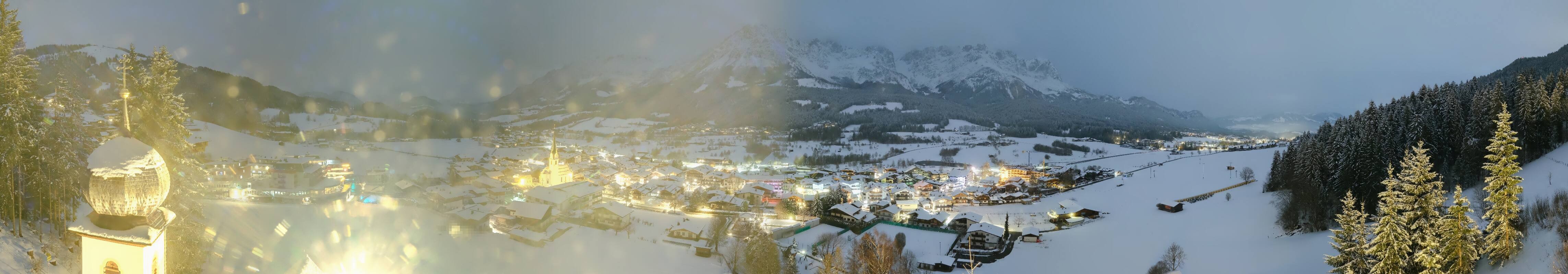 Archiv Foto Webcam Ellmau, Wilder Kaiser