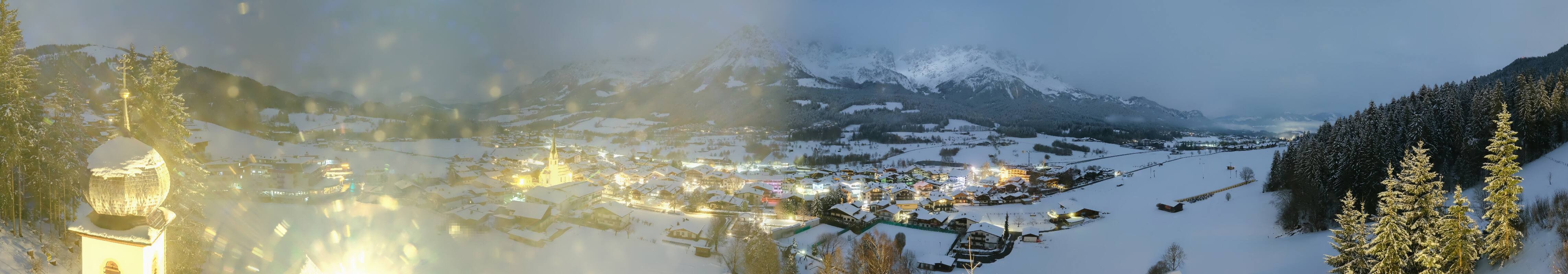 Archiv Foto Webcam Ellmau, Wilder Kaiser