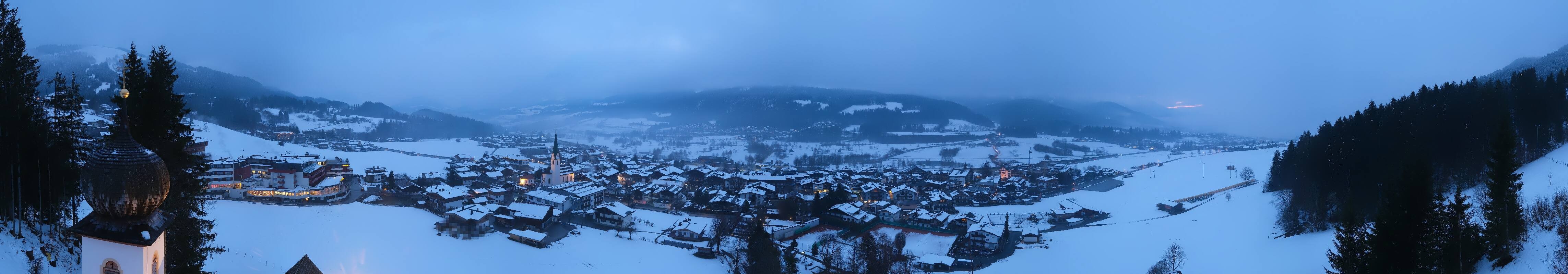 Archived image Webcam Ellmau, mountain range Wilder Kaiser