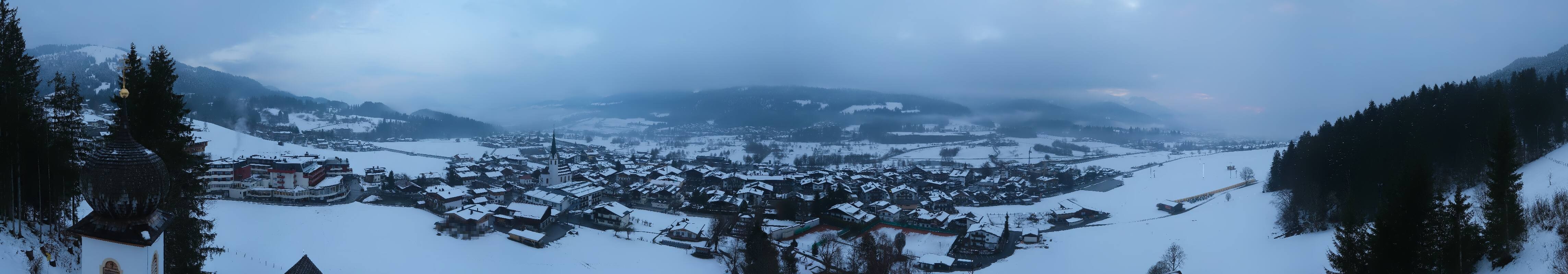 Archived image Webcam Ellmau, mountain range Wilder Kaiser