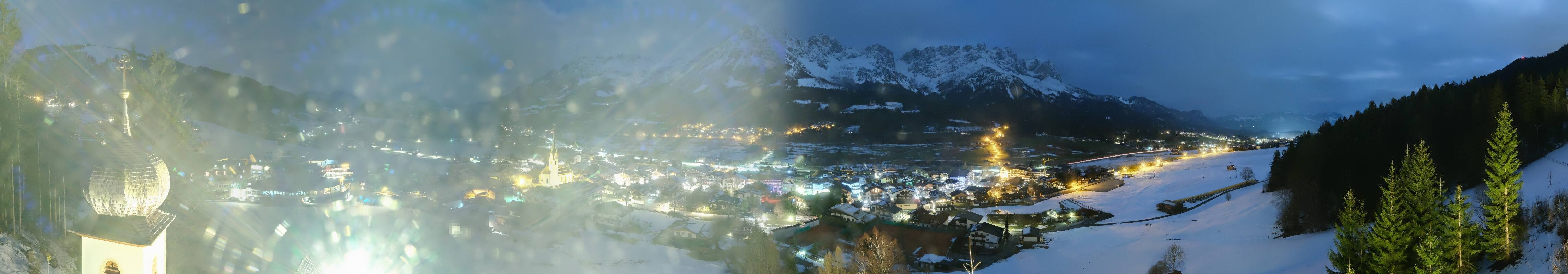 Archiv Foto Webcam Ellmau, Wilder Kaiser