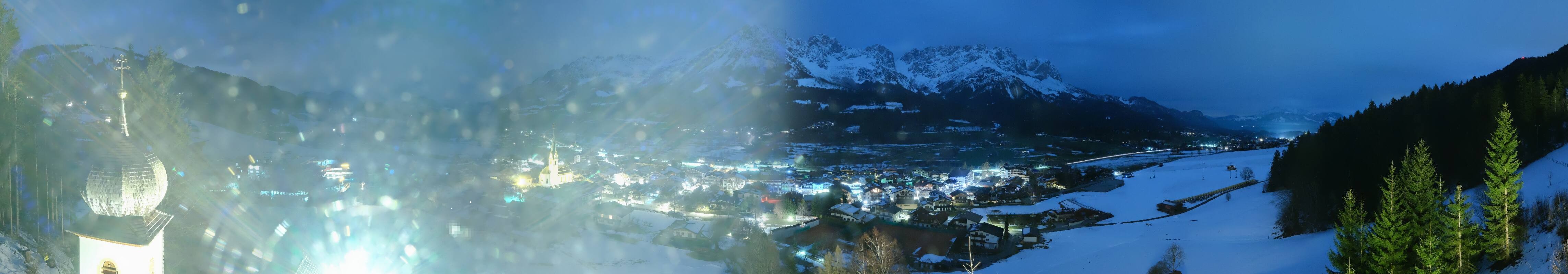 Archiv Foto Webcam Ellmau, Wilder Kaiser