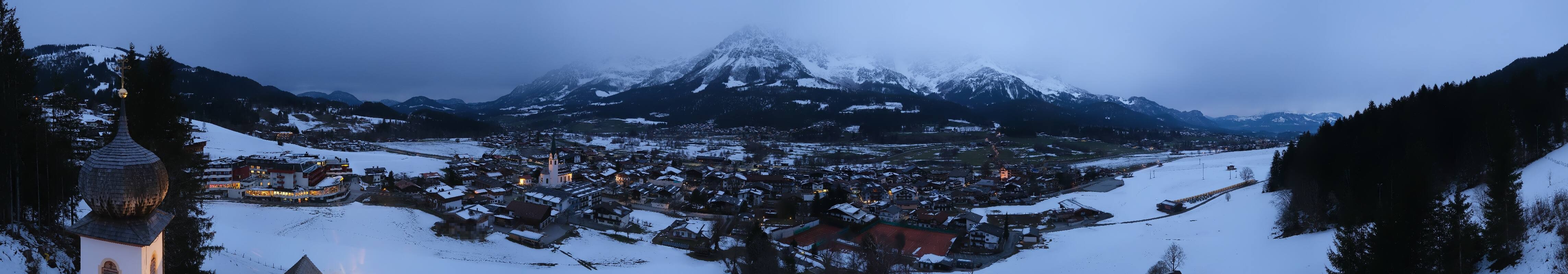 Archiv Foto Webcam Ellmau, Wilder Kaiser