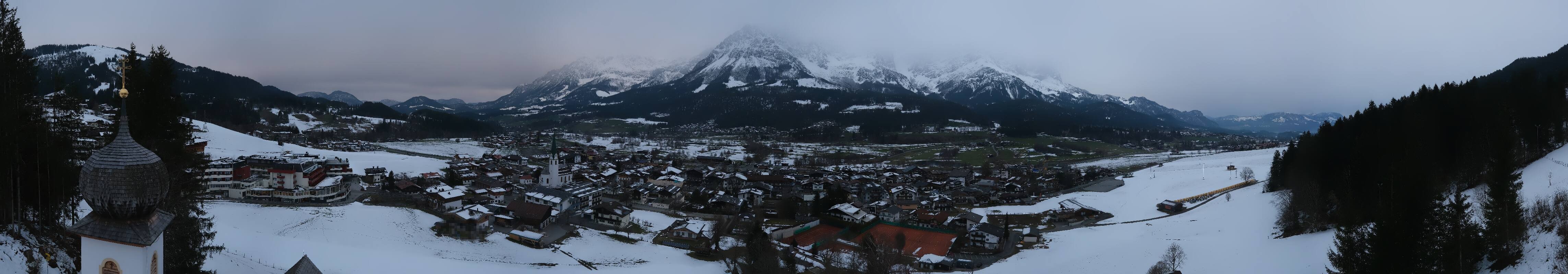 Archiv Foto Webcam Ellmau, Wilder Kaiser