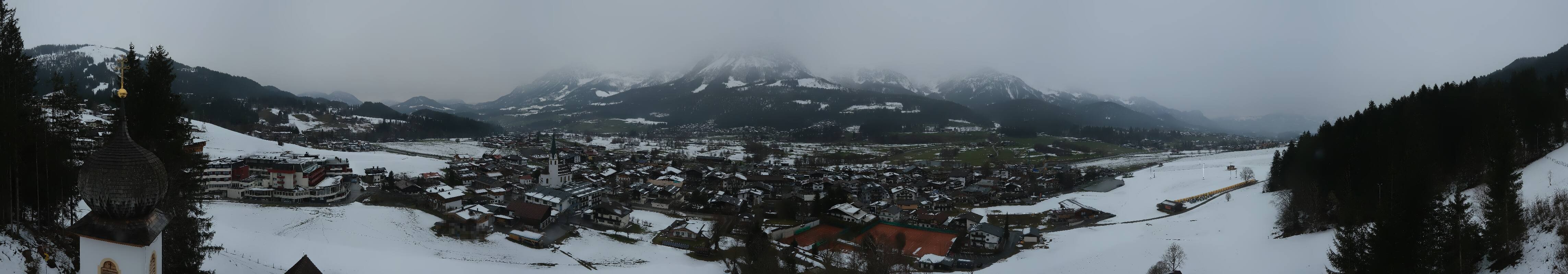 Archiv Foto Webcam Ellmau, Wilder Kaiser