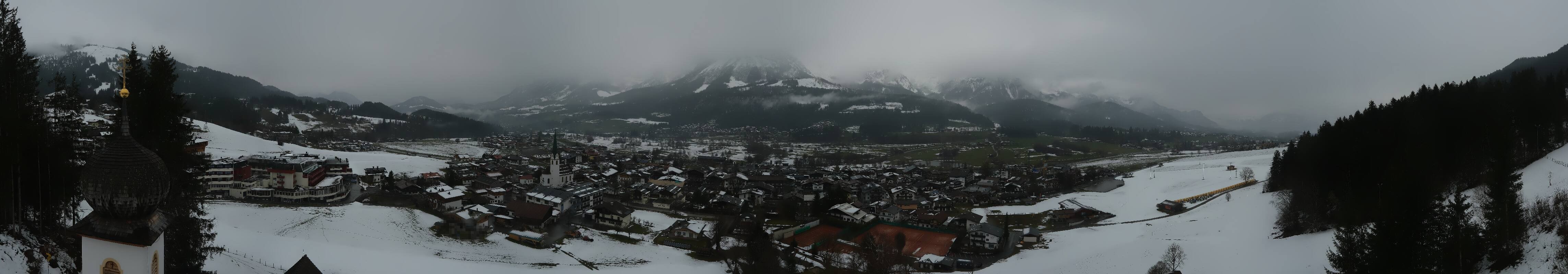 Archiv Foto Webcam Ellmau, Wilder Kaiser